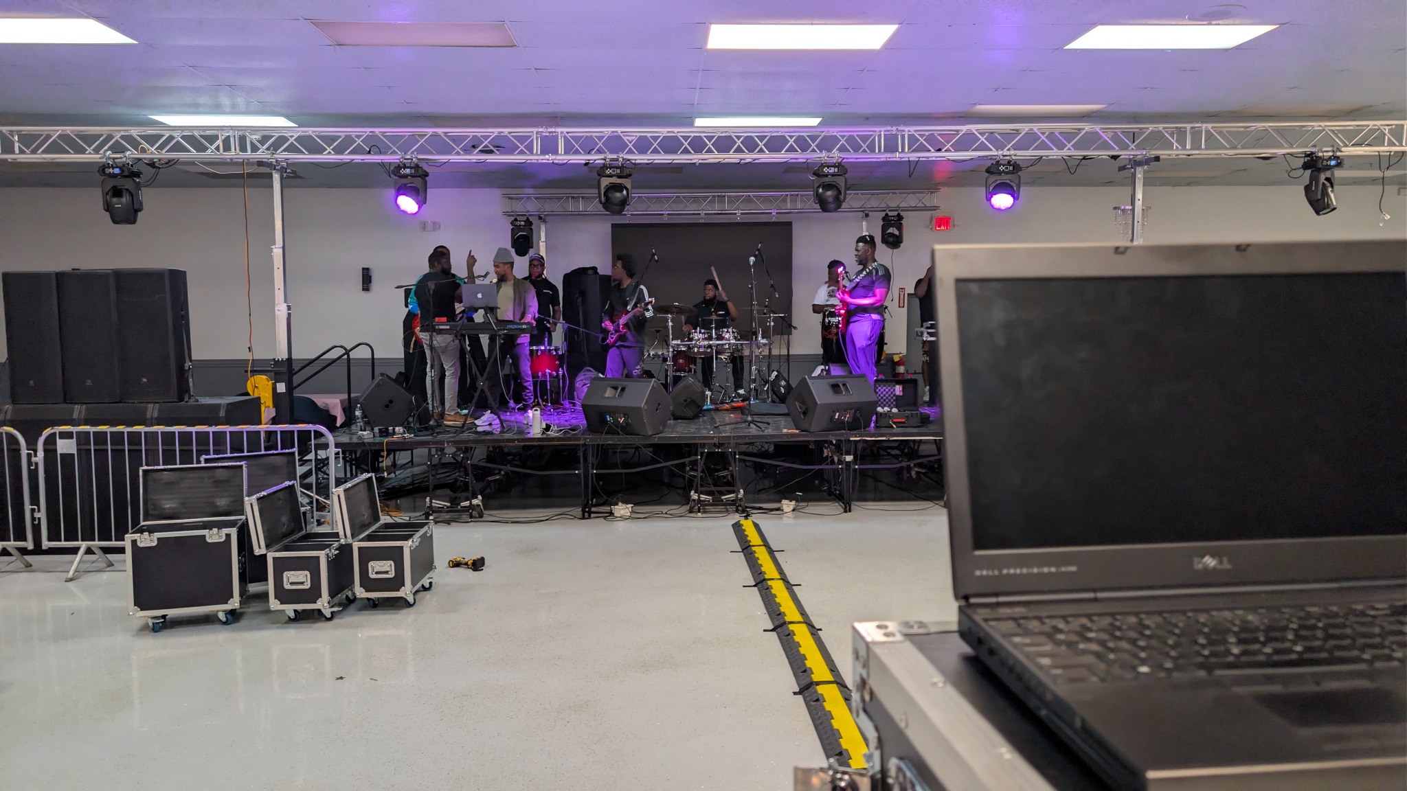 WILMIX PROMO SOUND live event stage and production setup